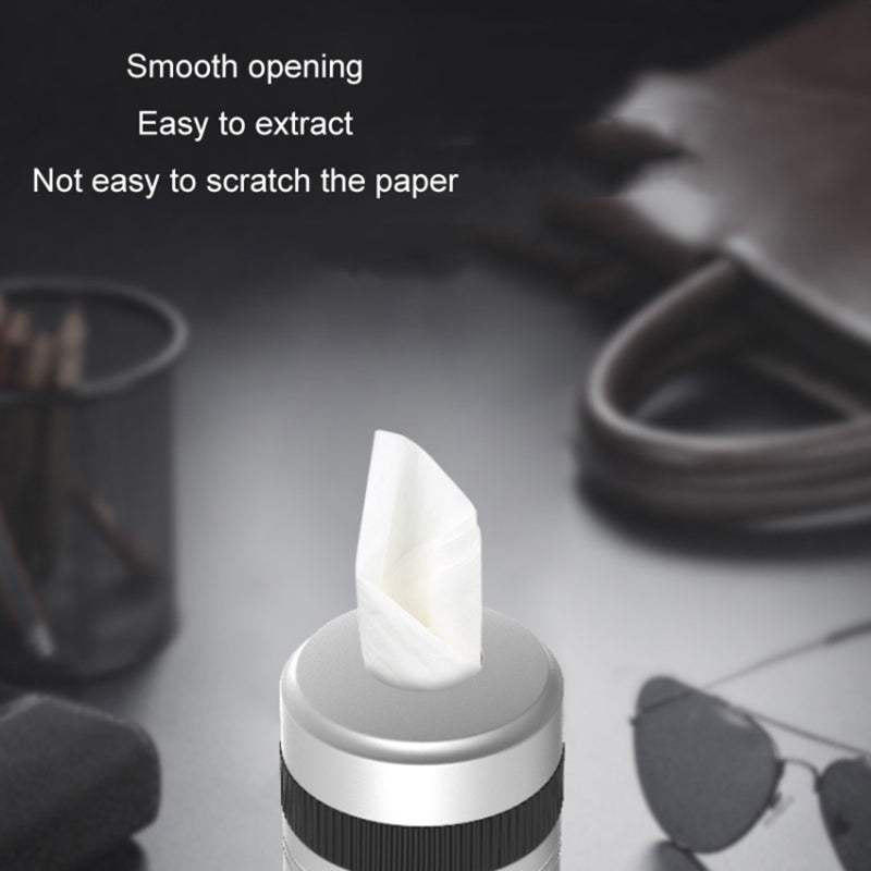 BEN.JACK Mini Car Ashtray Portable Cigarette Ash Holder Aluminum Alloy Tissue Paper Organizer Box