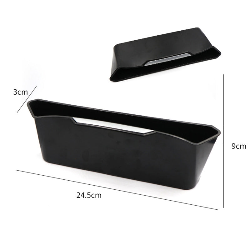 Multifunction Car Center Console Seat Seam Storage Box Filler Gap Holder Case Organizer