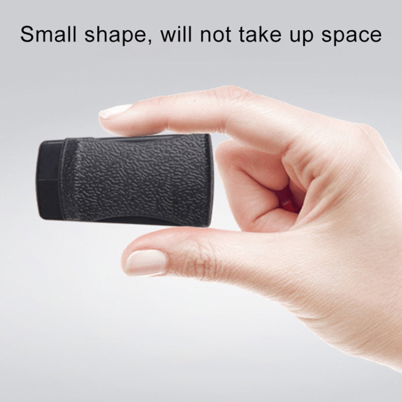 2Pcs Adhesive Car Interior Leather Texture PC Mini Hooks Card Glasses Holder Cable Organizer