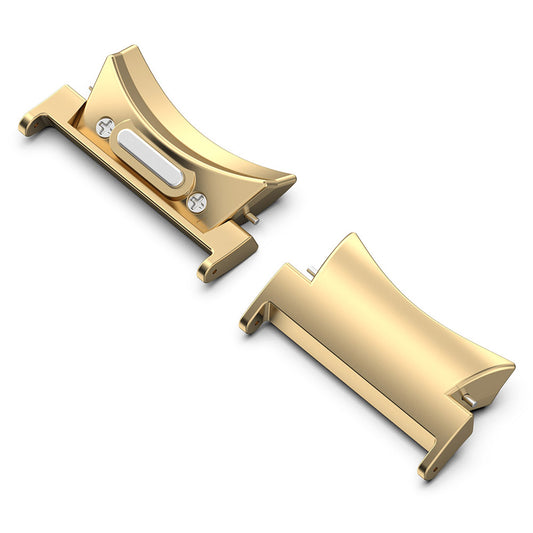 For Samsung Galaxy Watch6 / Watch6 Classic 1 Pair Stainless Steel Connector 20mm Watchband Adapter for Watch Strap