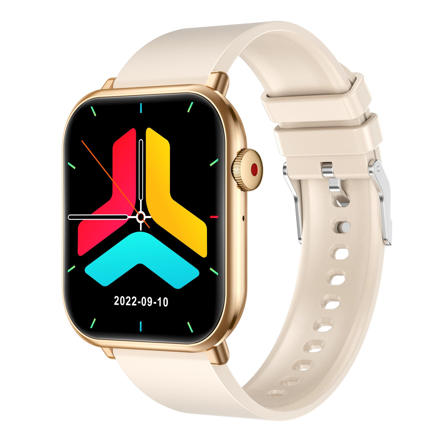 M2 1.96 inch HD Screen Smart Watch Bluetooth Call Sports Bracelet with Temperature Heart Rate Monitoring