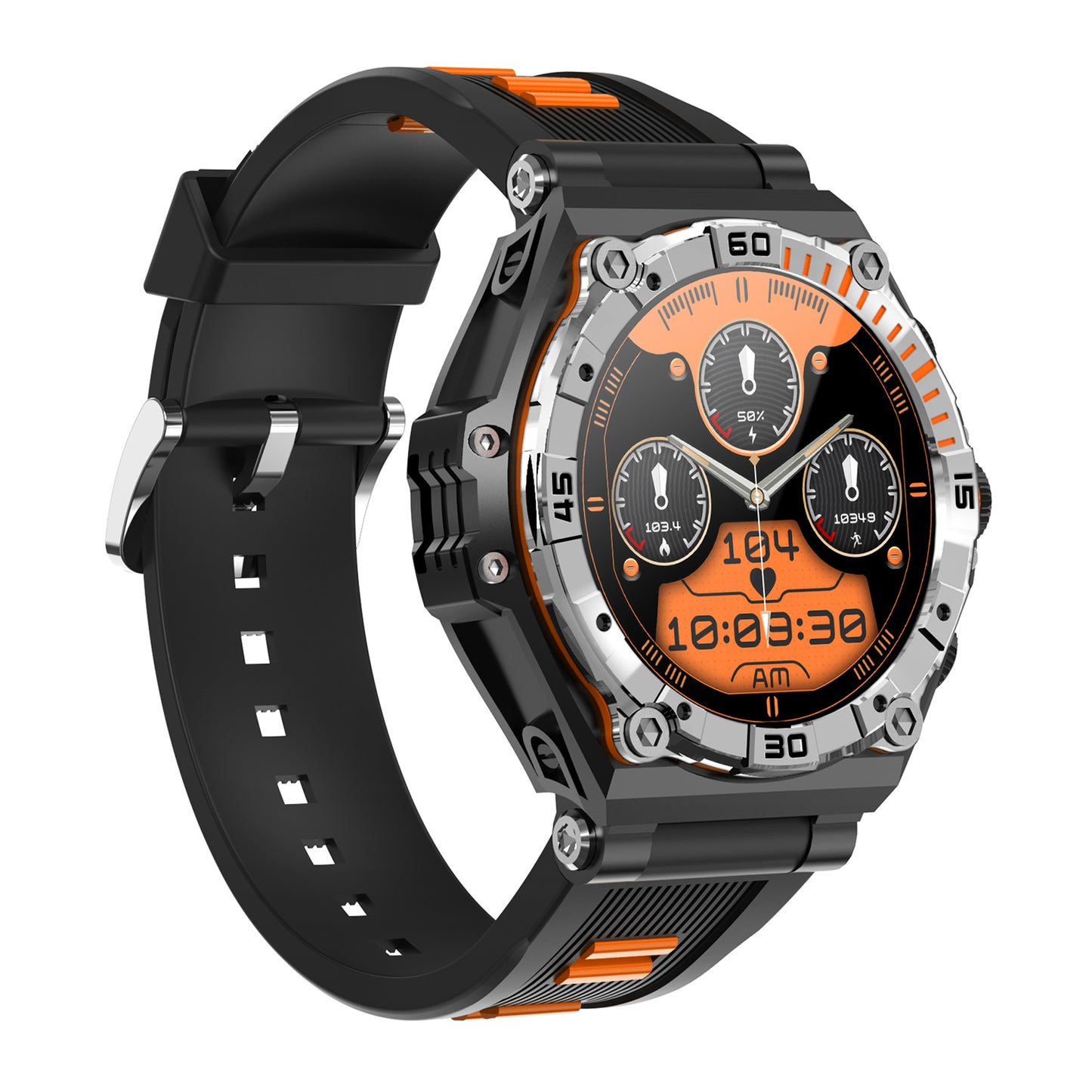 CT18 1.43 AMOLED Screen Watch Heart Rate Intelligent Monitoring Waterproof Sports Smart Bracelet