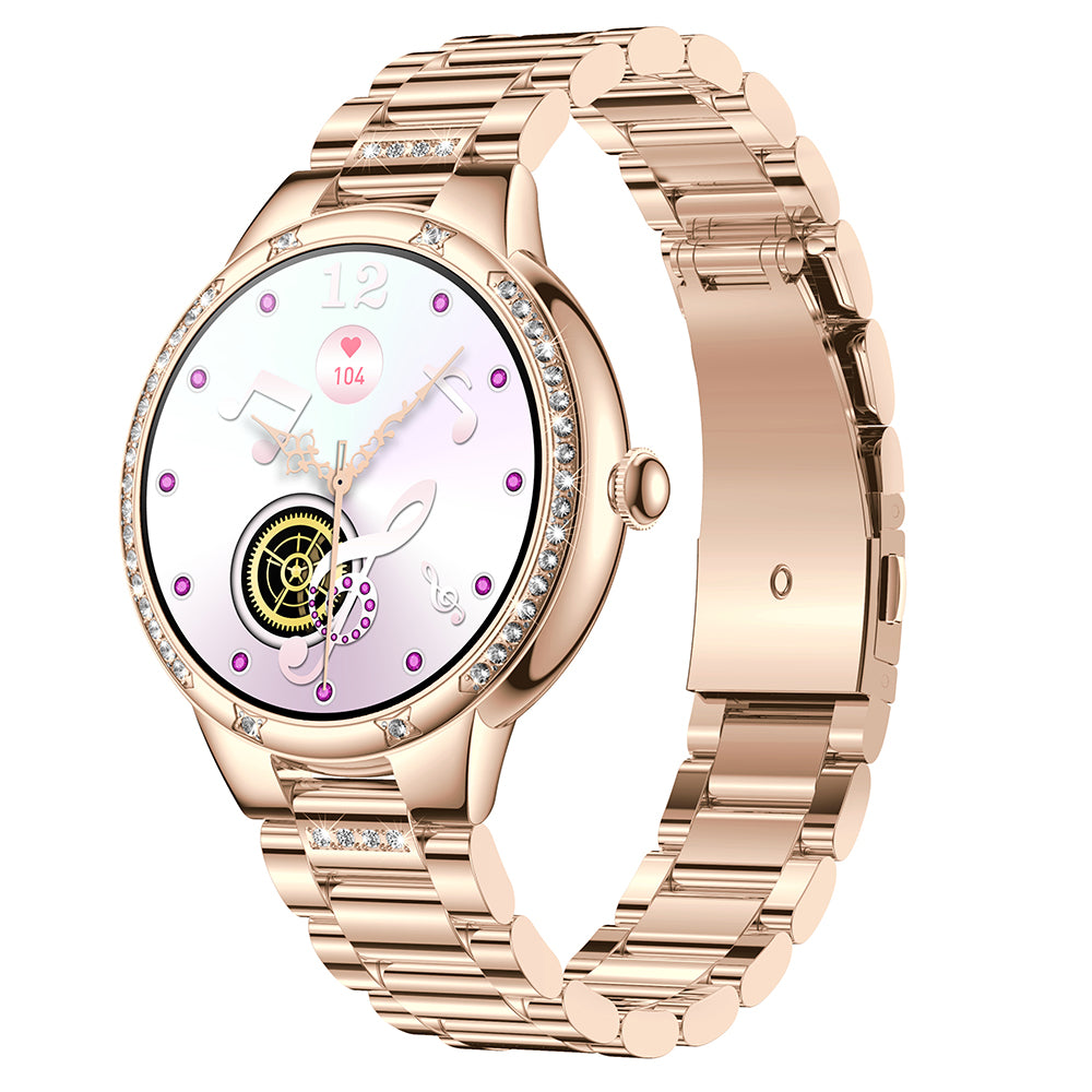 L68B 1.28 inch AMOLED Bluetooth Call Women Physiological Cycle Health Monitoring Fashion Smartwatch