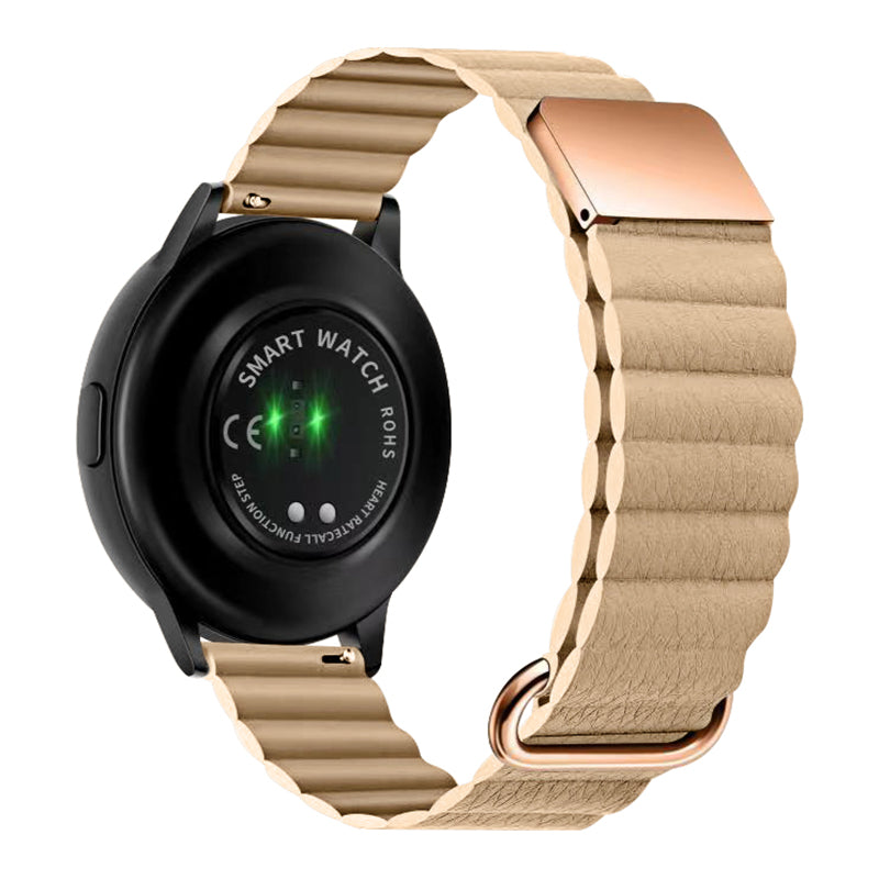 For Huawei Watch GT3 Pro 46mm / Apex 46mm / Apex Pro Genuine Leather Watch Strap 22mm Magnetic Strap