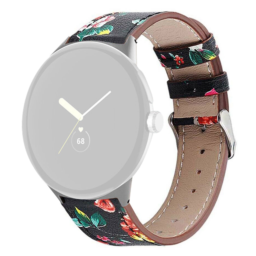 Quick Release Watch Band for Google Pixel Watch Genuine Leather Watch Strap Replacement Part
