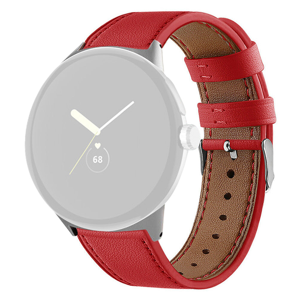 Quick Release Watch Band for Google Pixel Watch Genuine Leather Watch Strap Replacement Part