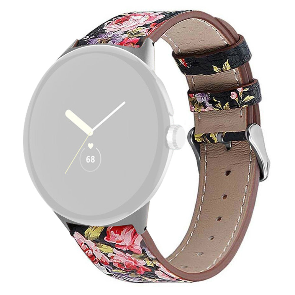 Quick Release Watch Band for Google Pixel Watch Genuine Leather Watch Strap Replacement Part