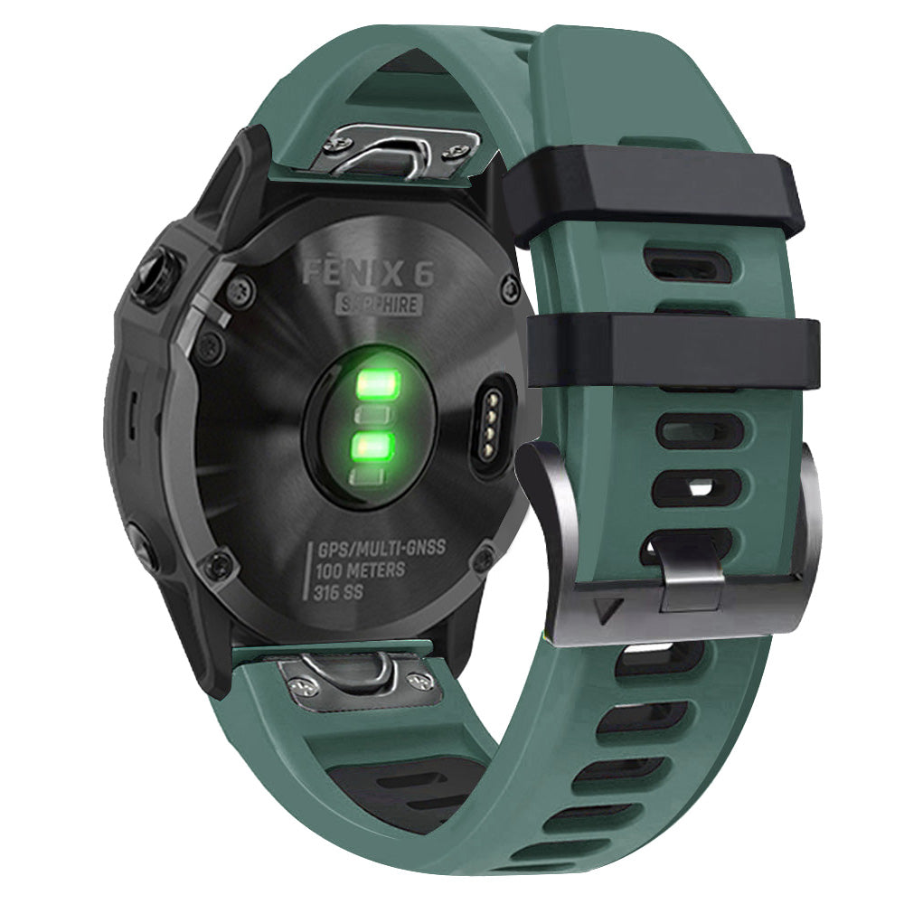 For Huami Amazfit Falcon / Coros Vertix Silicone Watchband Quick Release Watch Strap