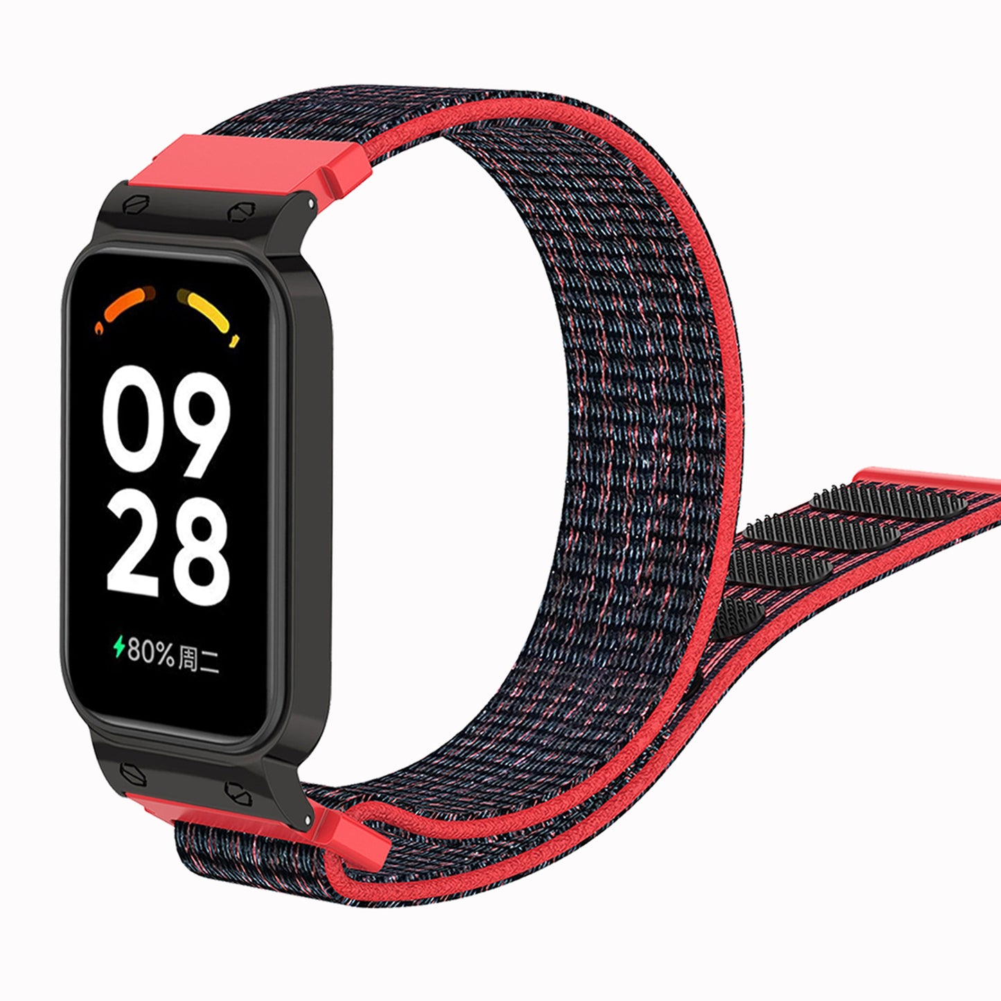 For Redmi Band 2 Breathable Watch Strap Flexible Nylon Bracelet Smart Watch Band for Women / Men