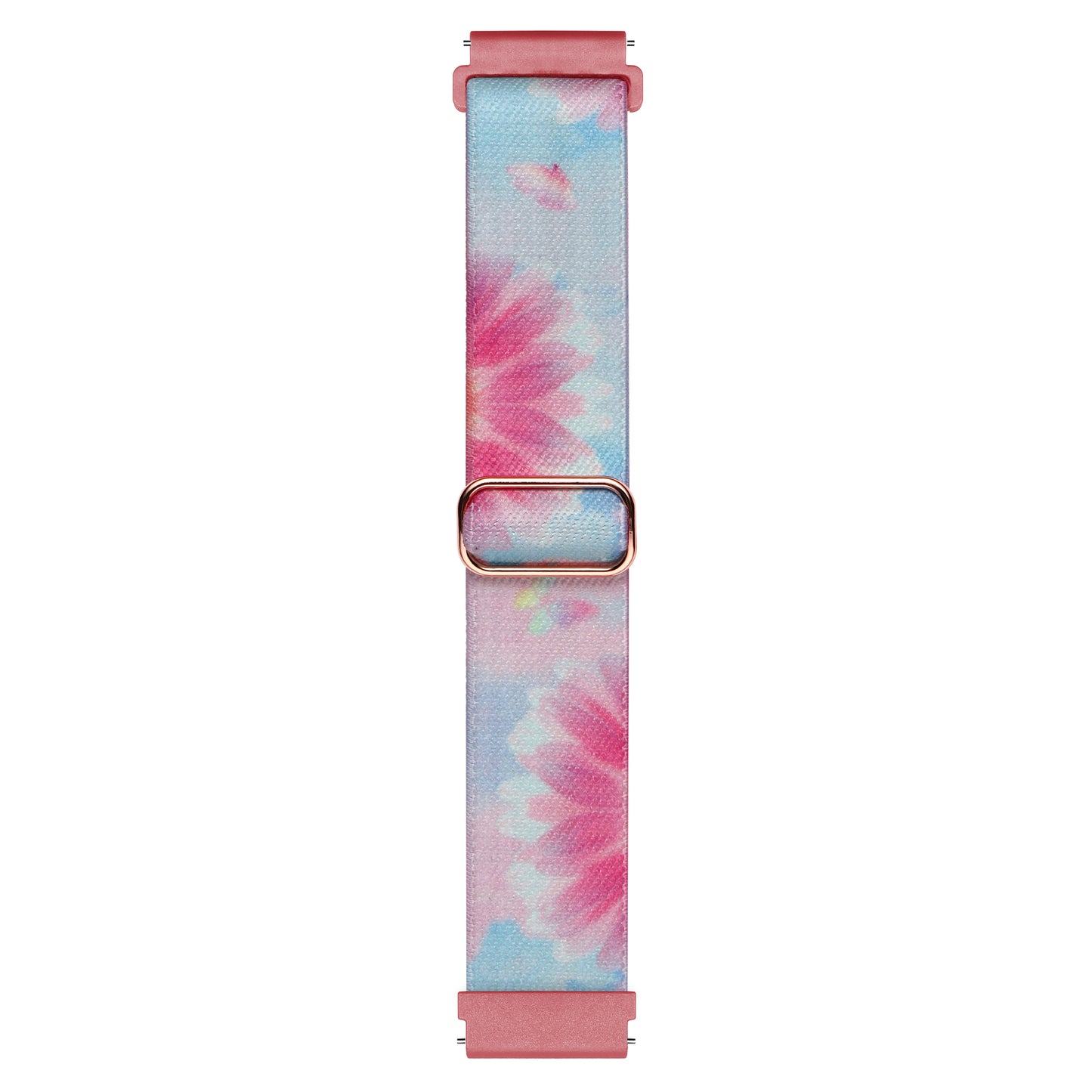 Nylon Watch Band for Coros Pace 2 / Apex 42mm , 20mm Pattern Adjustable Braided Loop Strap
