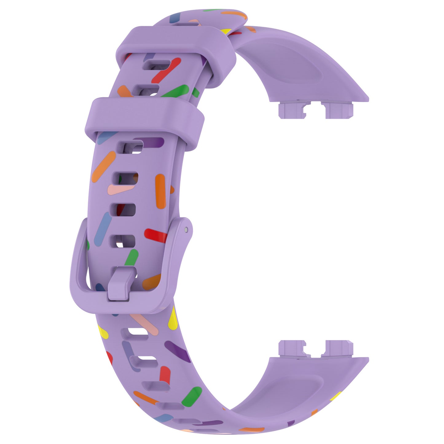 For Huawei Band 8 Colorful Spotted Silicone Strap Replacement Watch Band