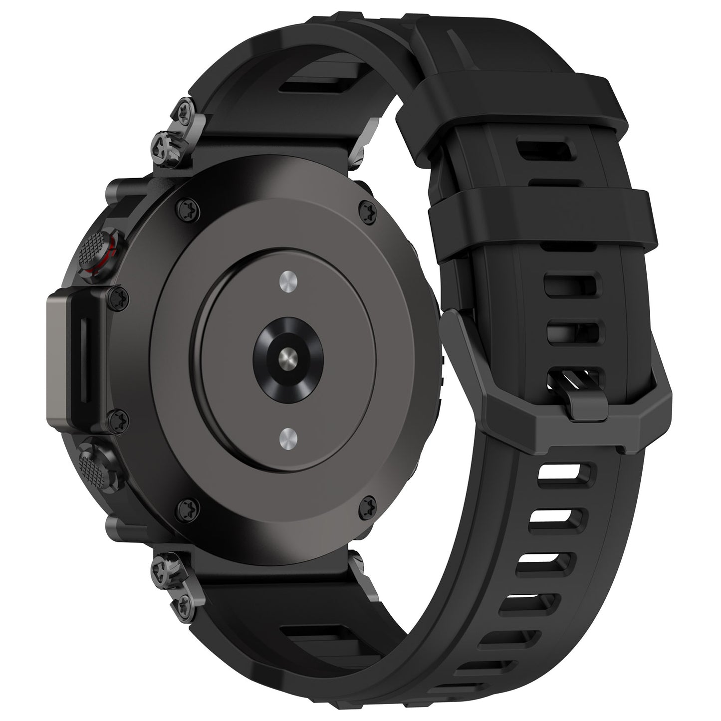 For Huami Amazfit T-rex Ultra A2142 Silicone Watch Strap Adjustable Wrist Band