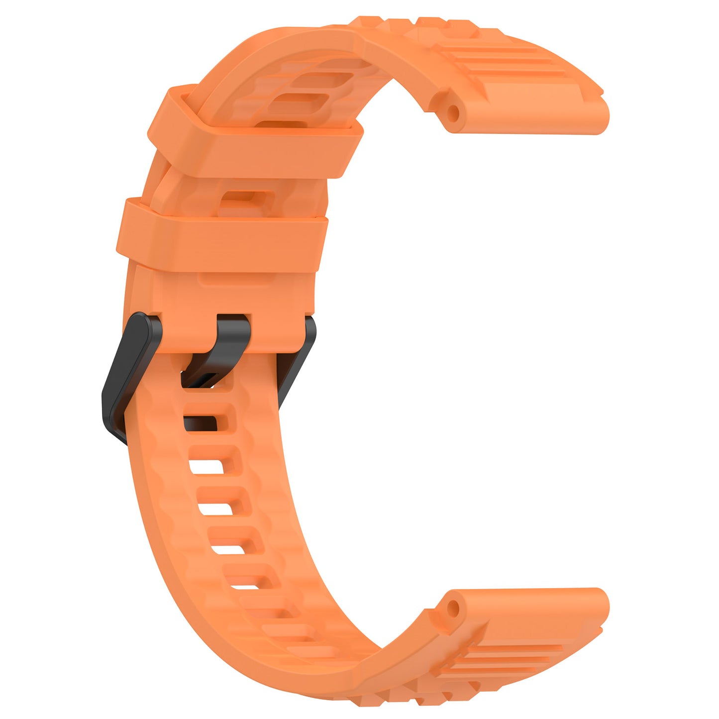 For Huami Amazfit T-rex Ultra A2142 Silicone Watch Strap Adjustable Wrist Band