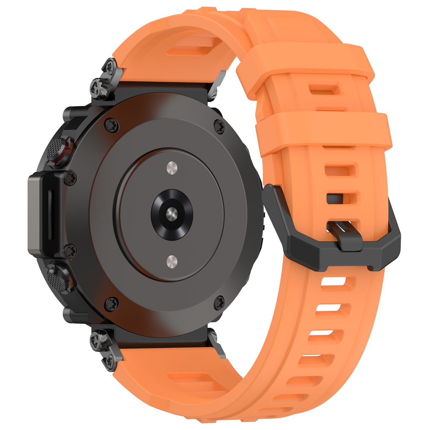For Huami Amazfit T-rex Ultra A2142 Silicone Watch Strap Adjustable Wrist Band