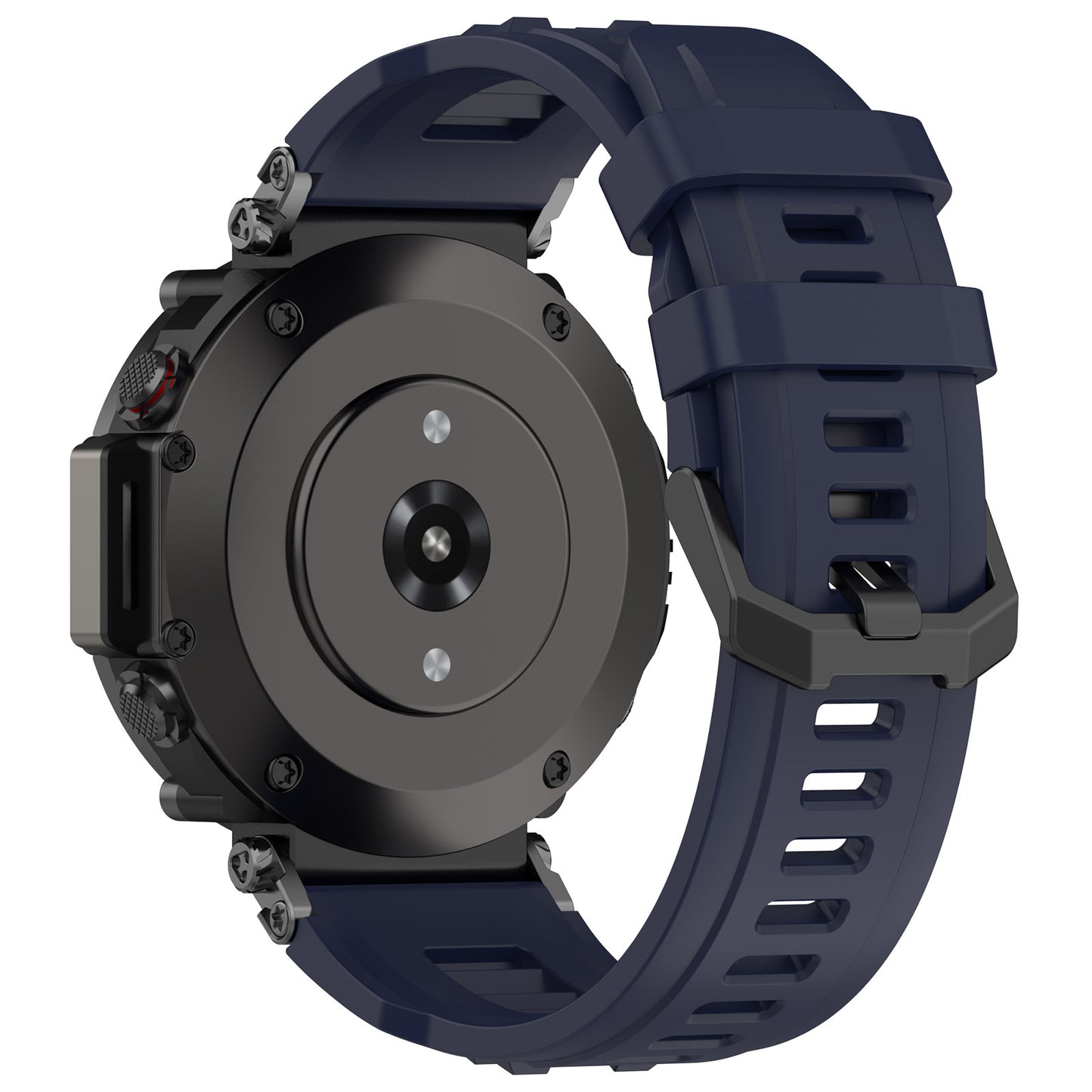 For Huami Amazfit T-rex Ultra A2142 Silicone Watch Strap Adjustable Wrist Band