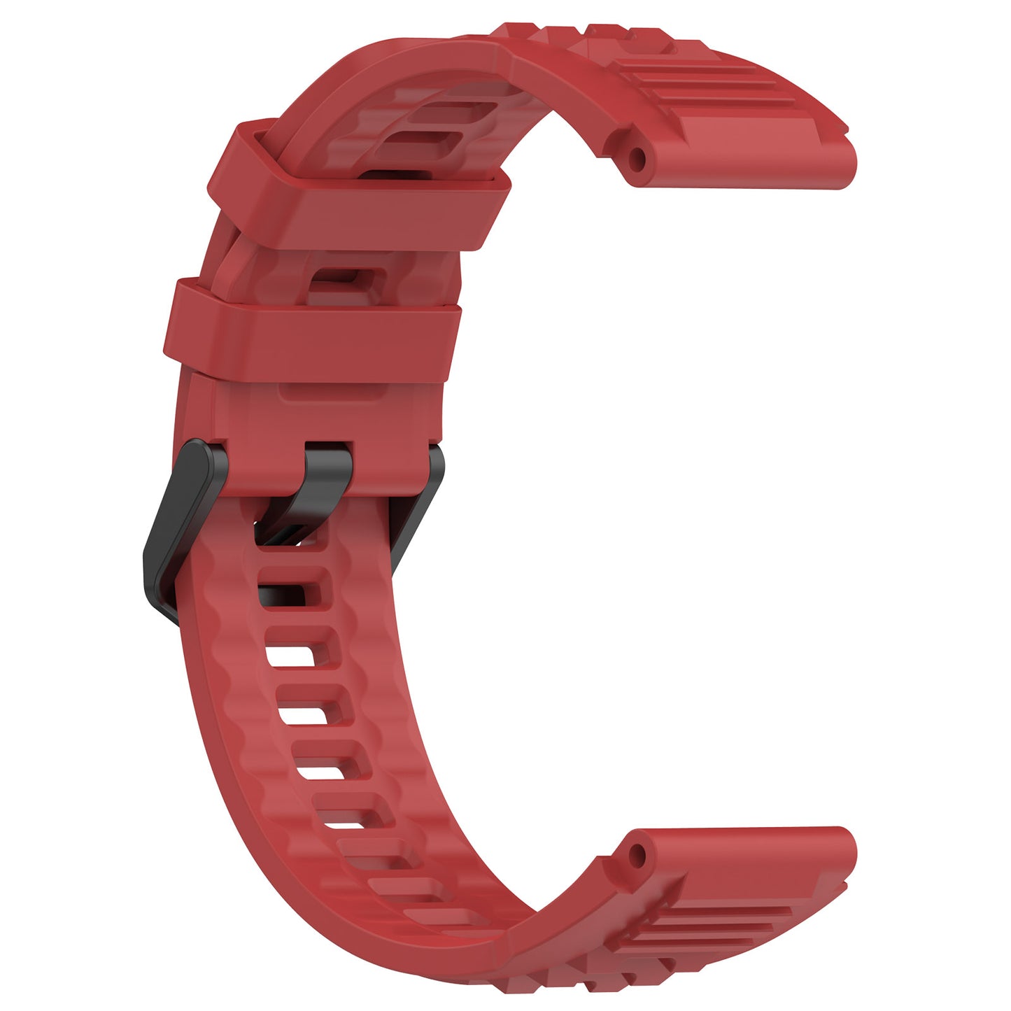 For Huami Amazfit T-rex Ultra A2142 Silicone Watch Strap Adjustable Wrist Band
