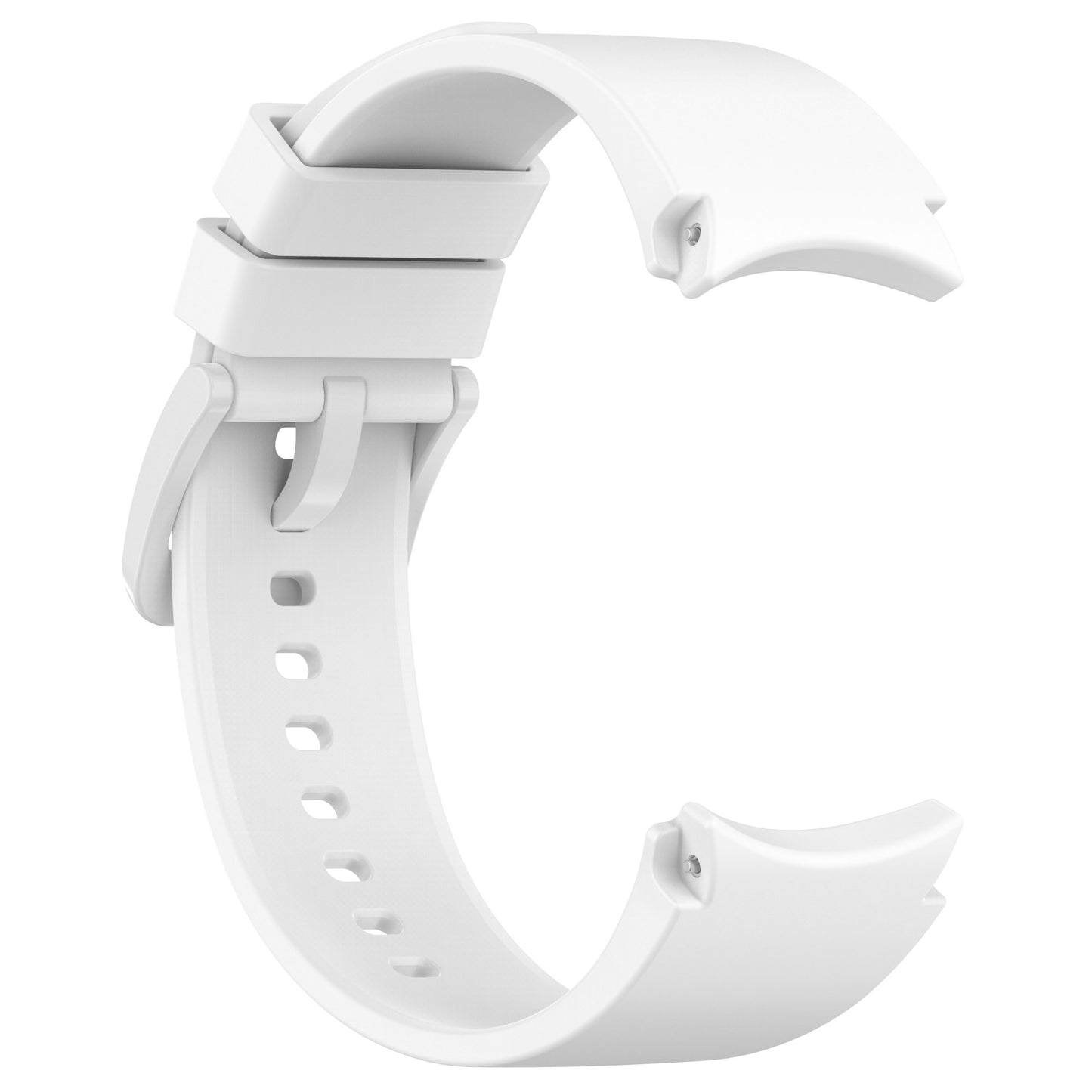 For Samsung Galaxy Watch6 40mm / 44mm / Watch6 Classic 43mm / 47mm Silicone Watch Band Adjustable Strap with Colorful Buckle
