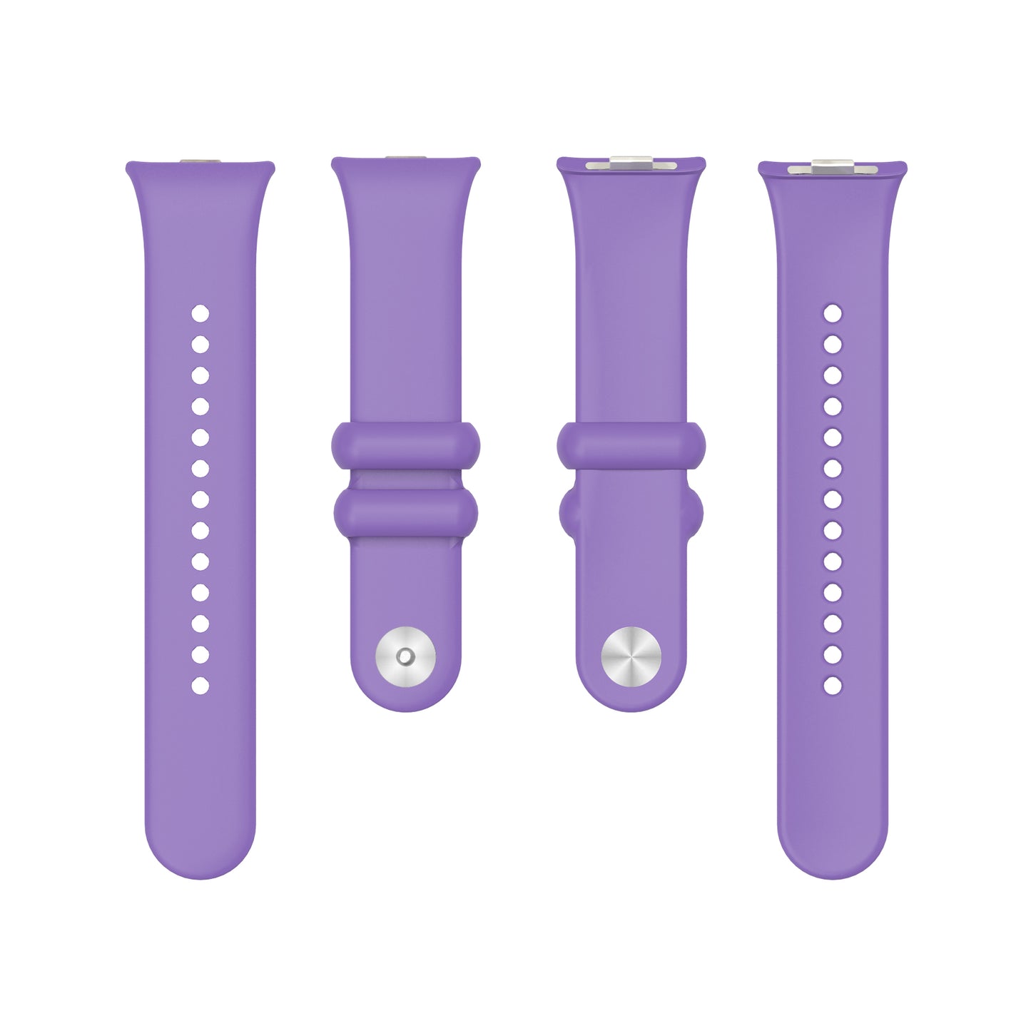 For Xiaomi Smart Band 8 Pro Solid Color Wrist Band Replacement Silicone Watch Strap