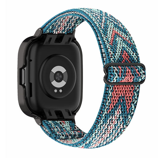 For Xiaomi Redmi Watch 3 Active Nylon Strap with Case Cover Quick Release Elastic Watch Band