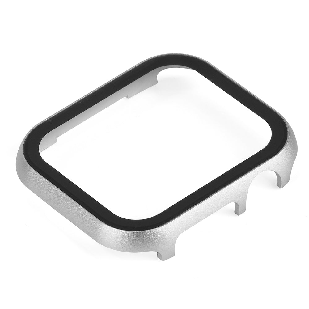 For Apple Watch Series 3 2 1 38mm Full Protection Metal Watch Case with Tempered Glass Screen Protector