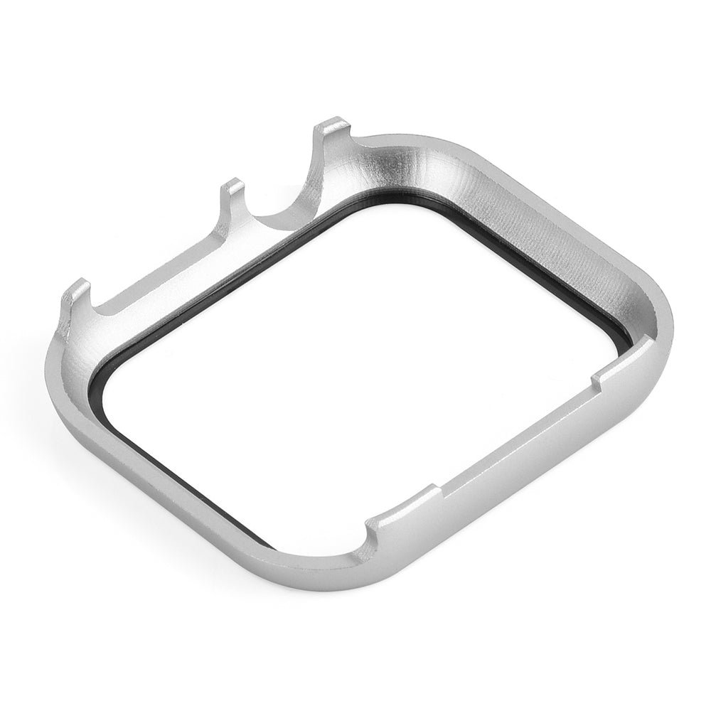 For Apple Watch Series 3 2 1 38mm Full Protection Metal Watch Case with Tempered Glass Screen Protector