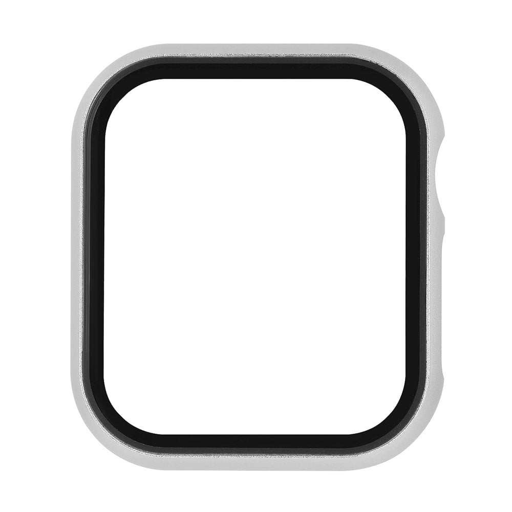 For Apple Watch Series 3 2 1 38mm Full Protection Metal Watch Case with Tempered Glass Screen Protector