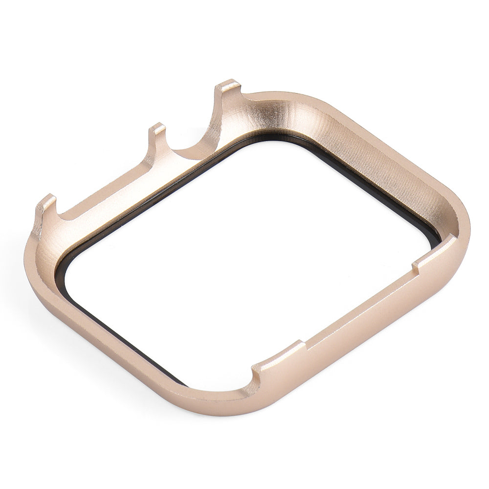 For Apple Watch Series 3 2 1 38mm Full Protection Metal Watch Case with Tempered Glass Screen Protector