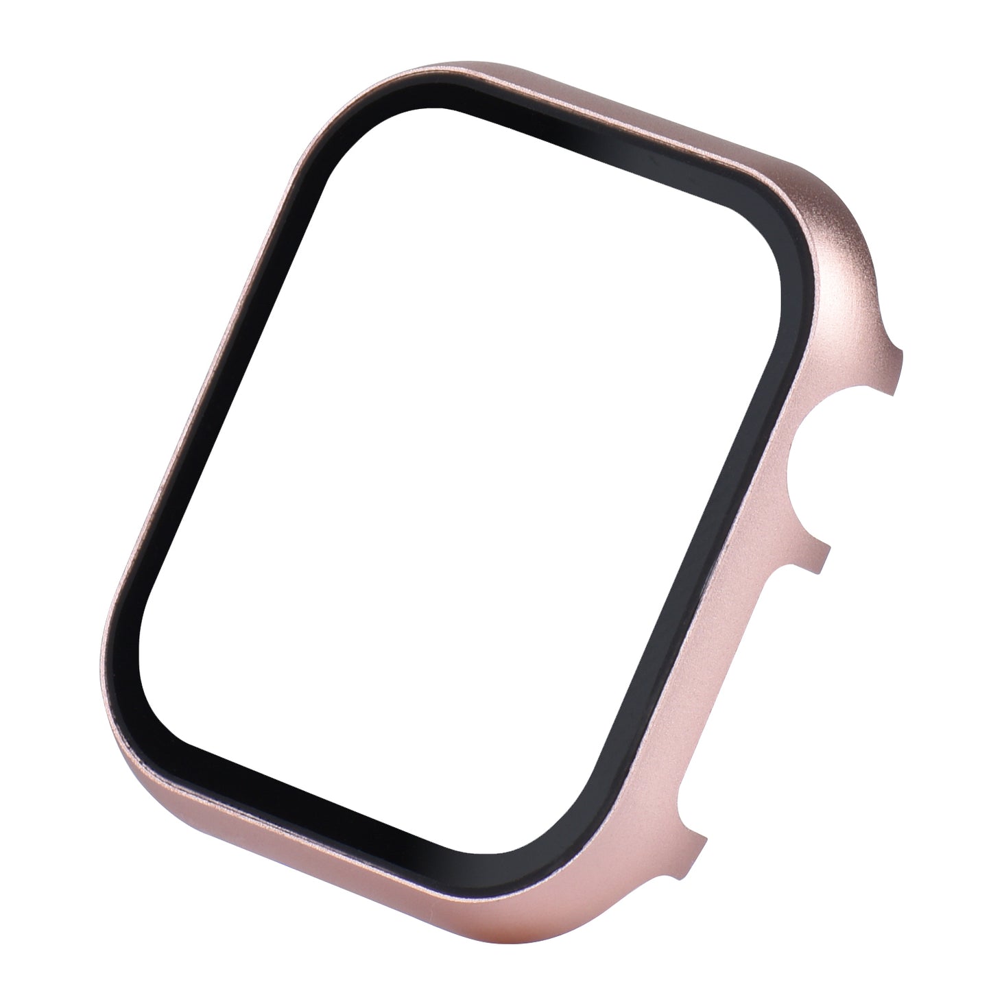 For Apple Watch Series 3 2 1 38mm Full Protection Metal Watch Case with Tempered Glass Screen Protector