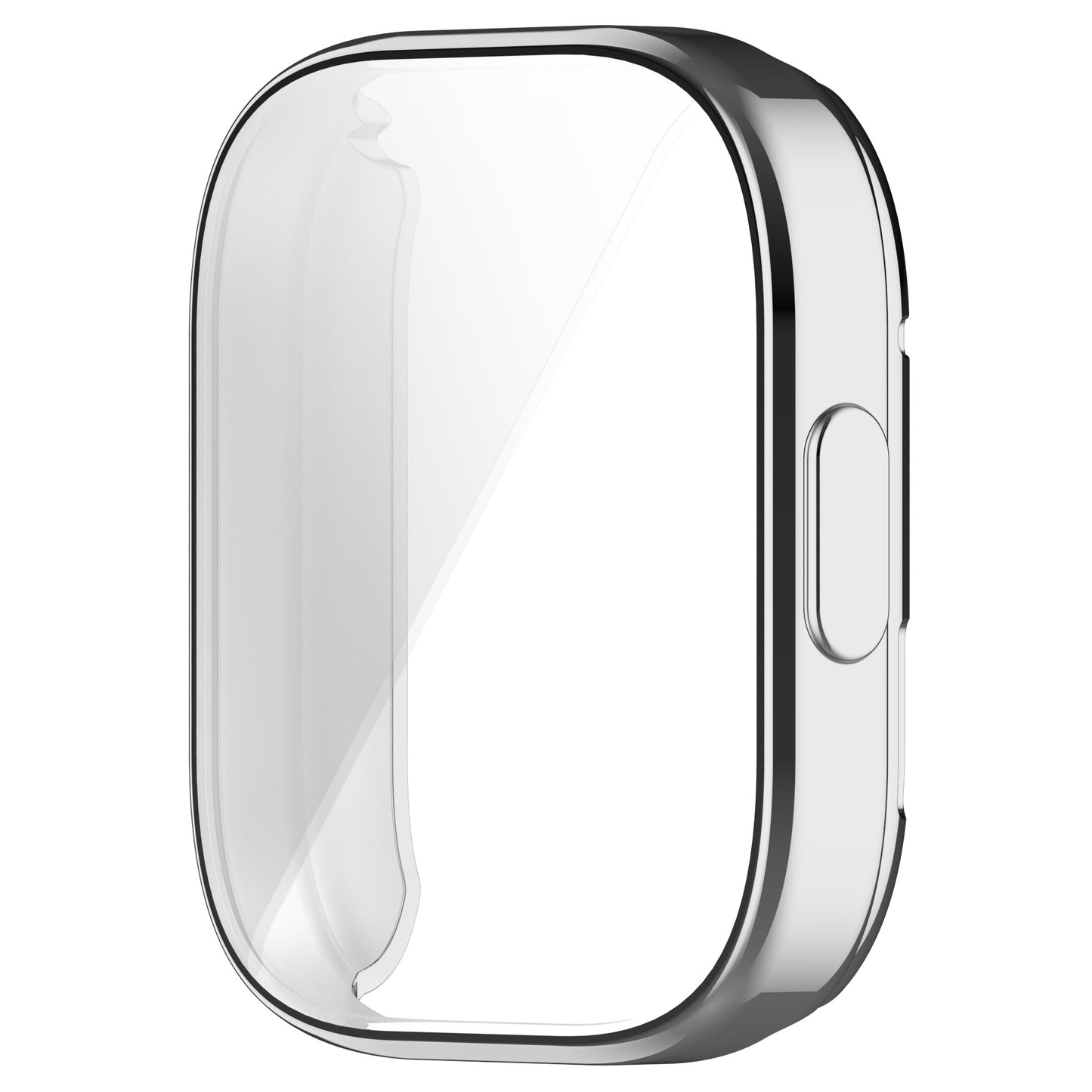 For Xiaomi Redmi Watch 3 / Watch 3 Lite Electroplating TPU Anti-drop Cover Full Coverage Watch Case