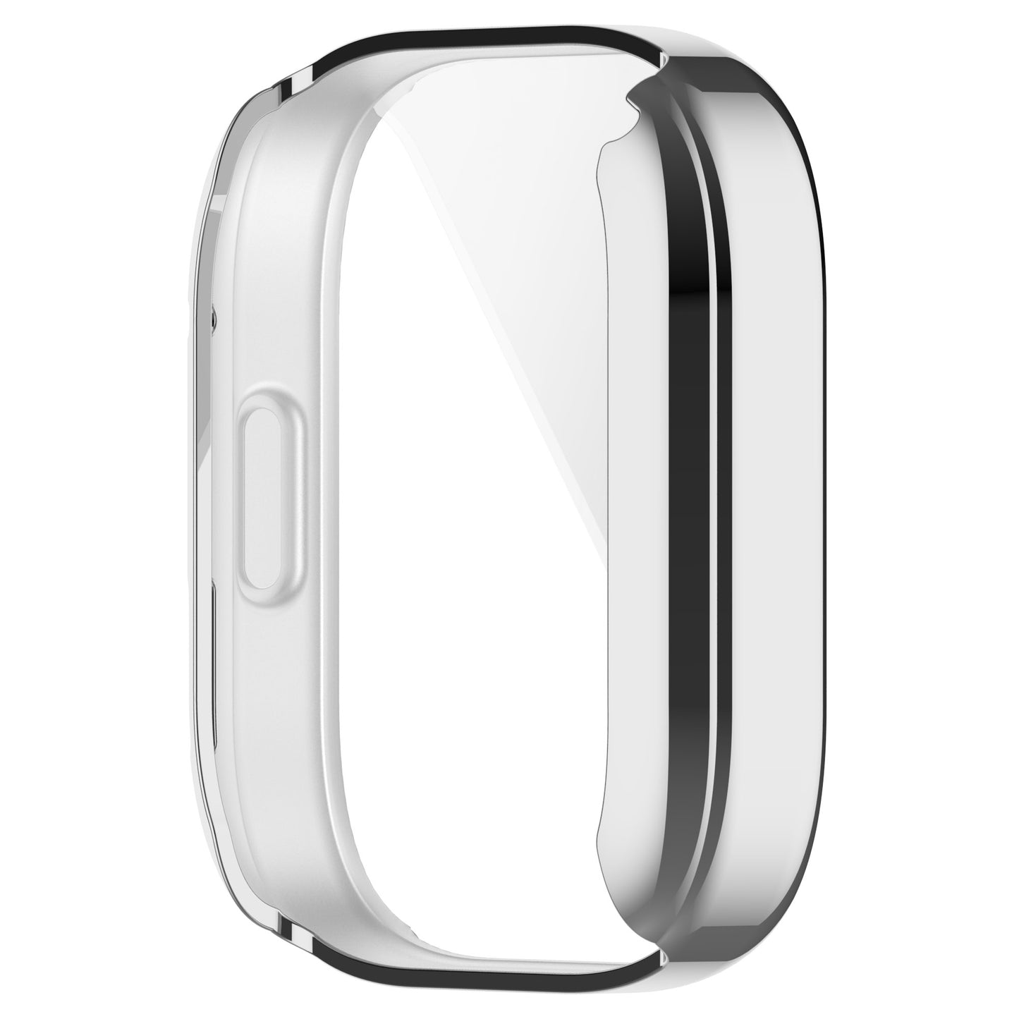 For Xiaomi Redmi Watch 3 / Watch 3 Lite Electroplating TPU Anti-drop Cover Full Coverage Watch Case