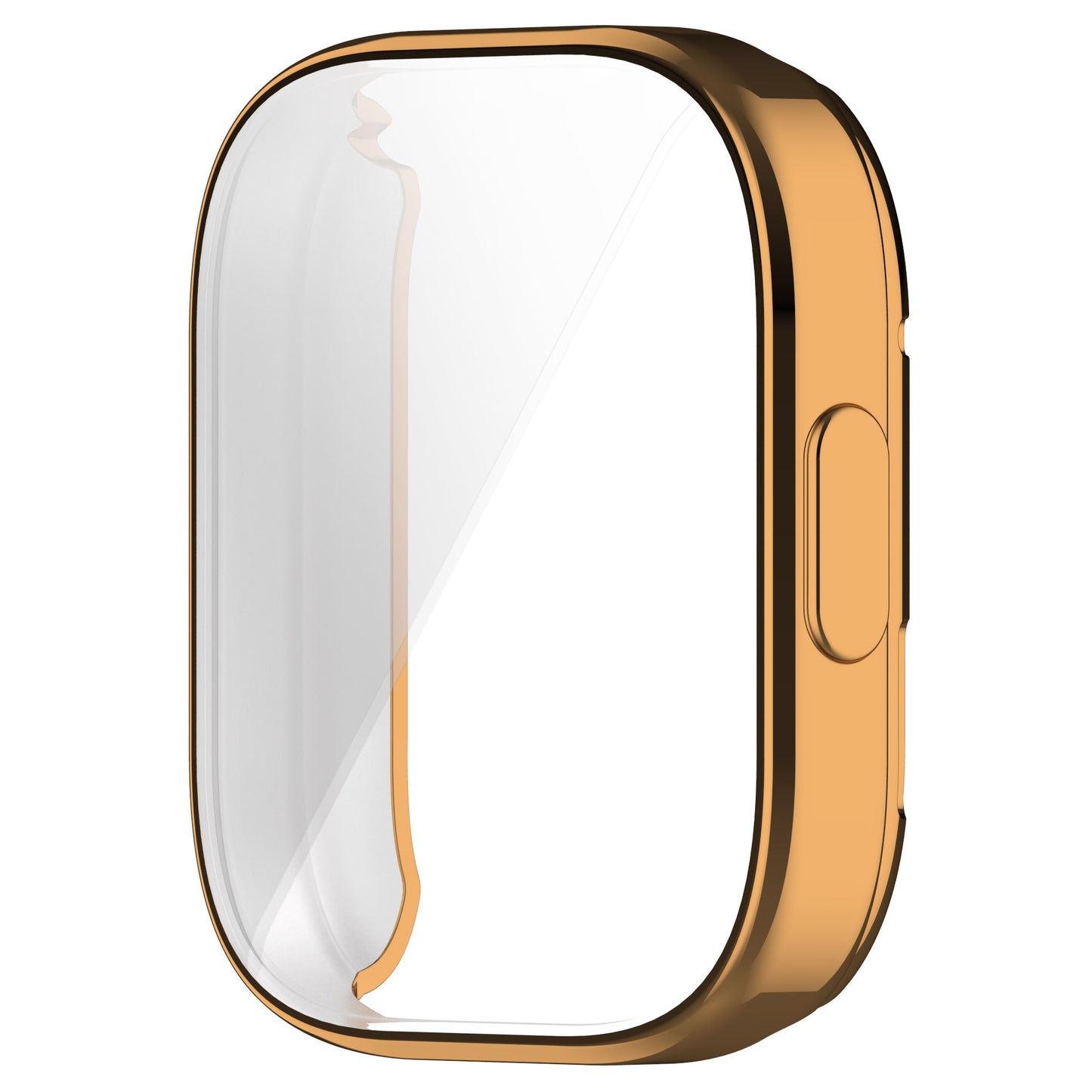 For Xiaomi Redmi Watch 3 / Watch 3 Lite Electroplating TPU Anti-drop Cover Full Coverage Watch Case
