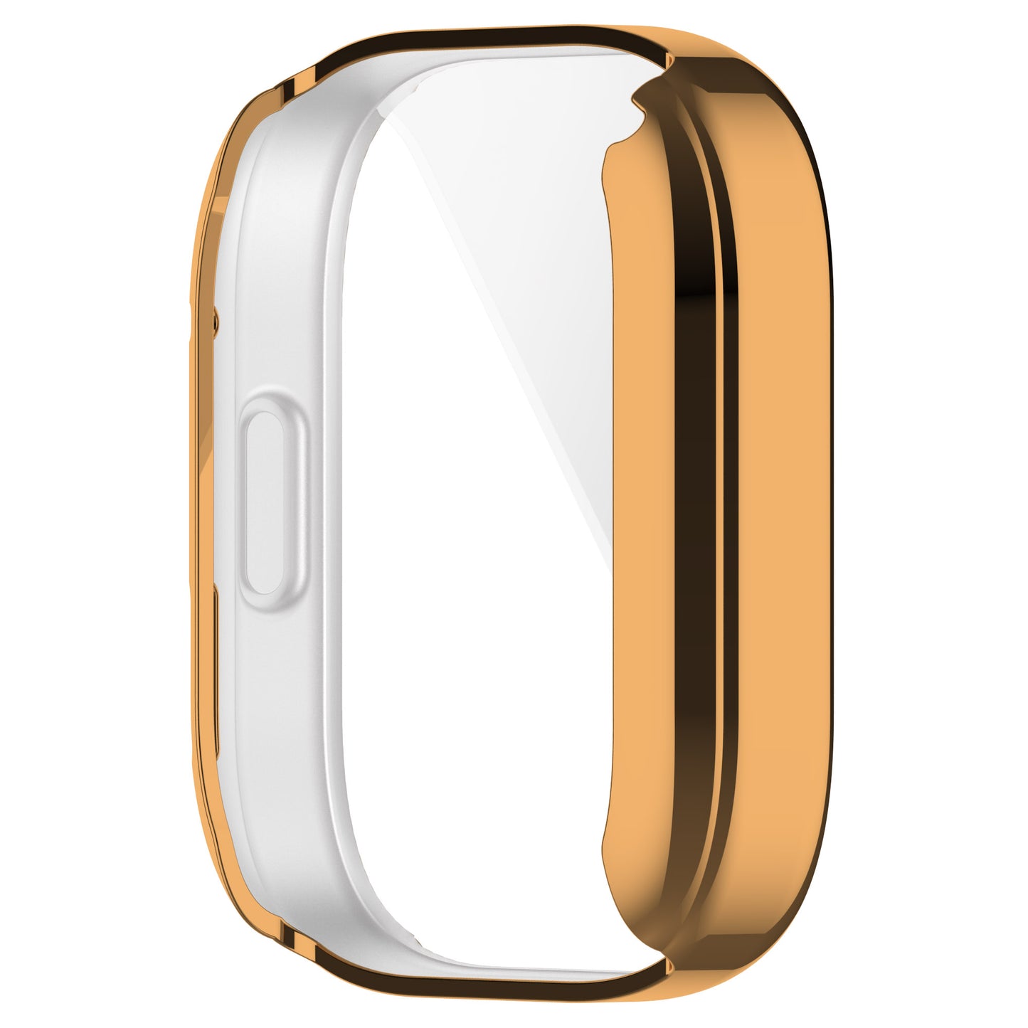 For Xiaomi Redmi Watch 3 / Watch 3 Lite Electroplating TPU Anti-drop Cover Full Coverage Watch Case