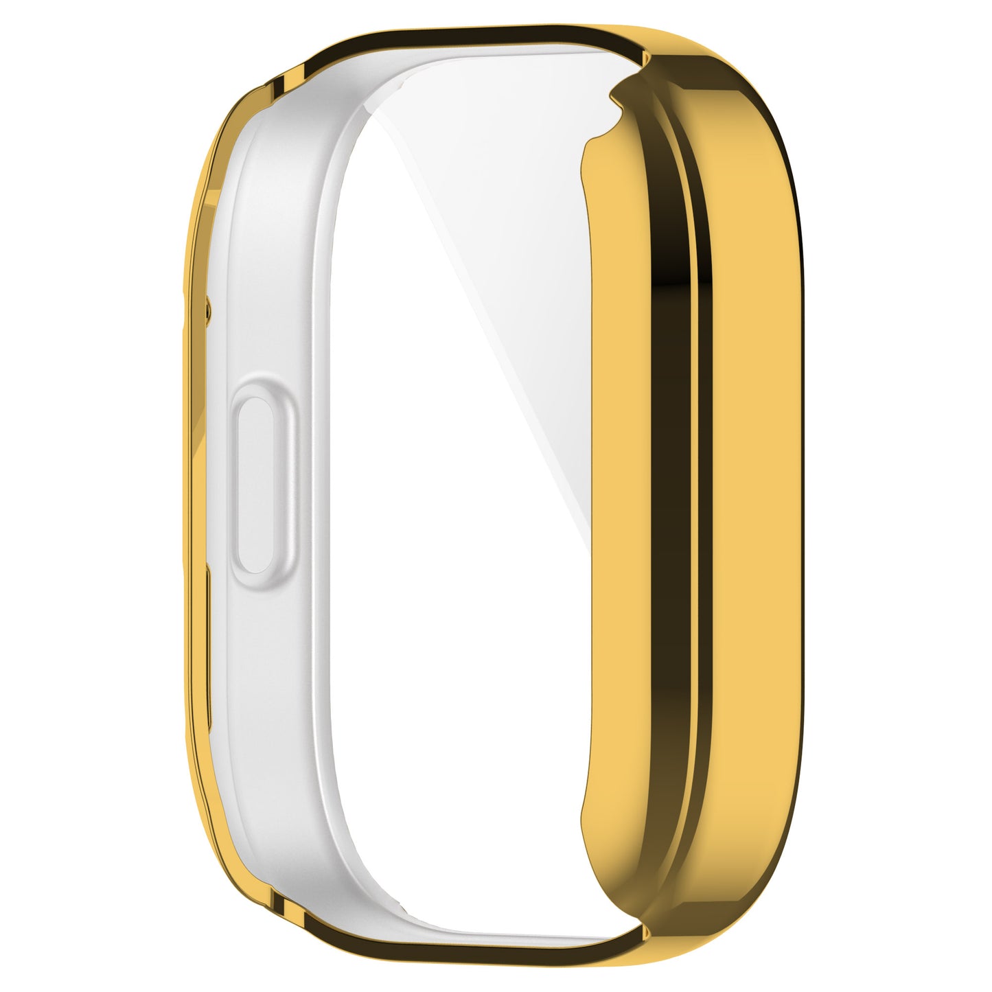For Xiaomi Redmi Watch 3 / Watch 3 Lite Electroplating TPU Anti-drop Cover Full Coverage Watch Case