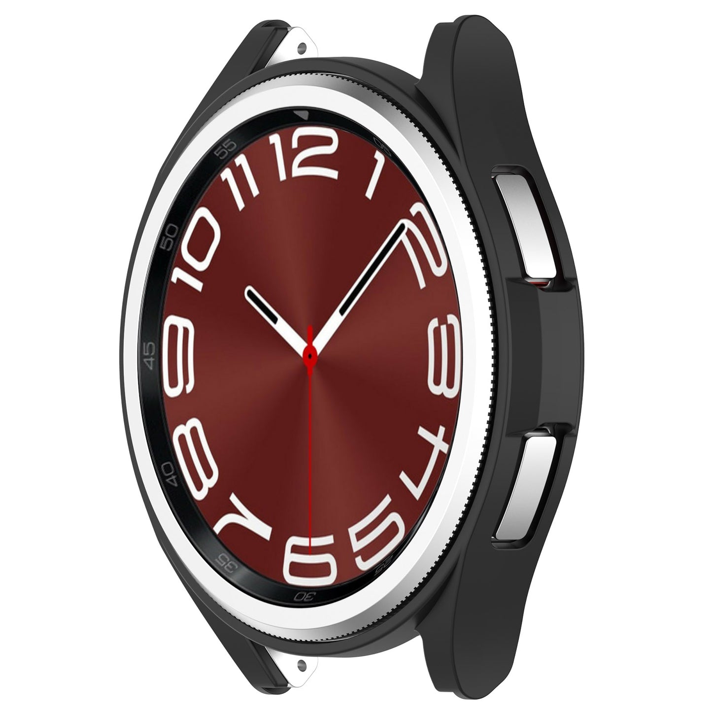 For Samsung Galaxy Watch6 Classic 43mm Scratch Proof Protective Case Hollowed-out Hard PC Cover