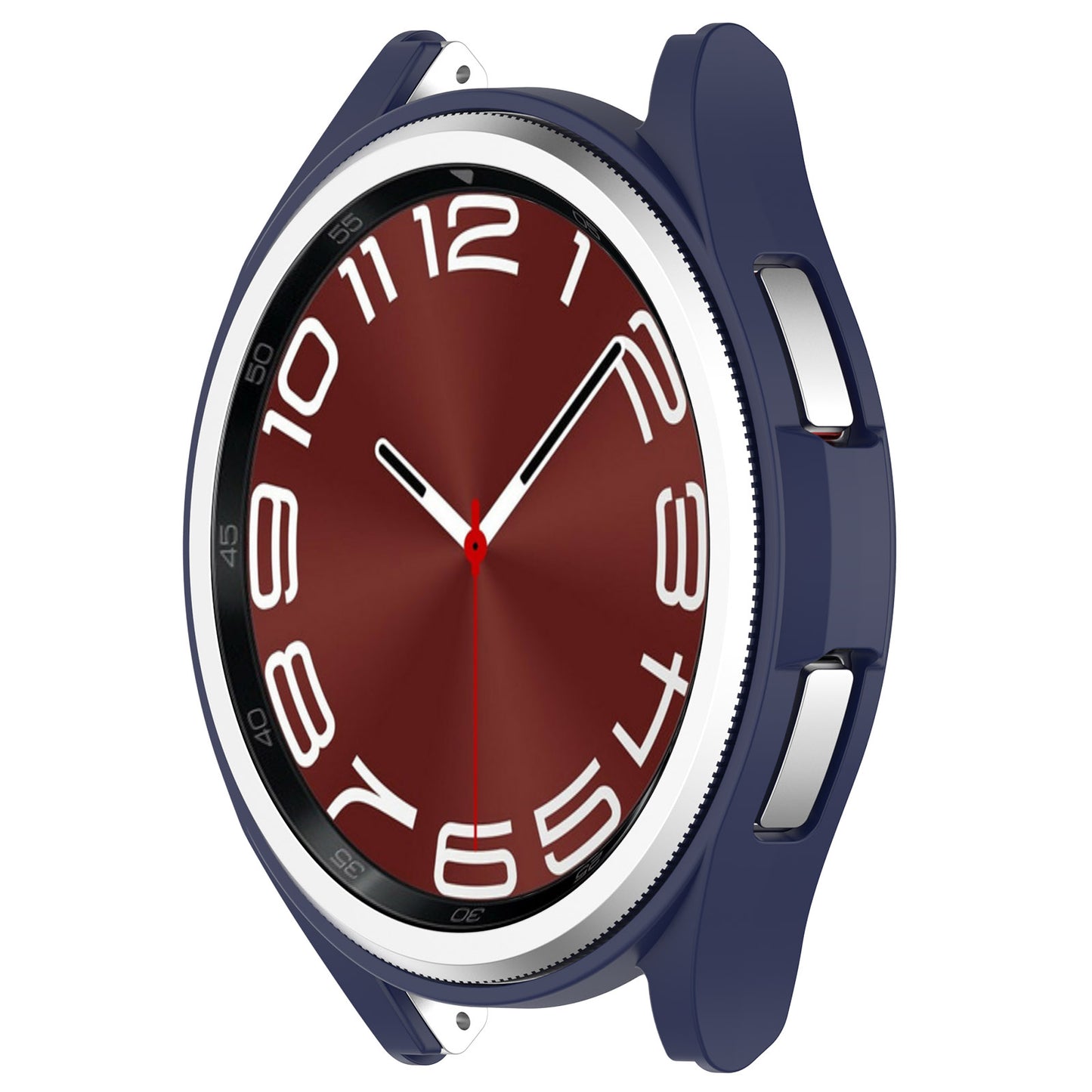 For Samsung Galaxy Watch6 Classic 43mm Scratch Proof Protective Case Hollowed-out Hard PC Cover