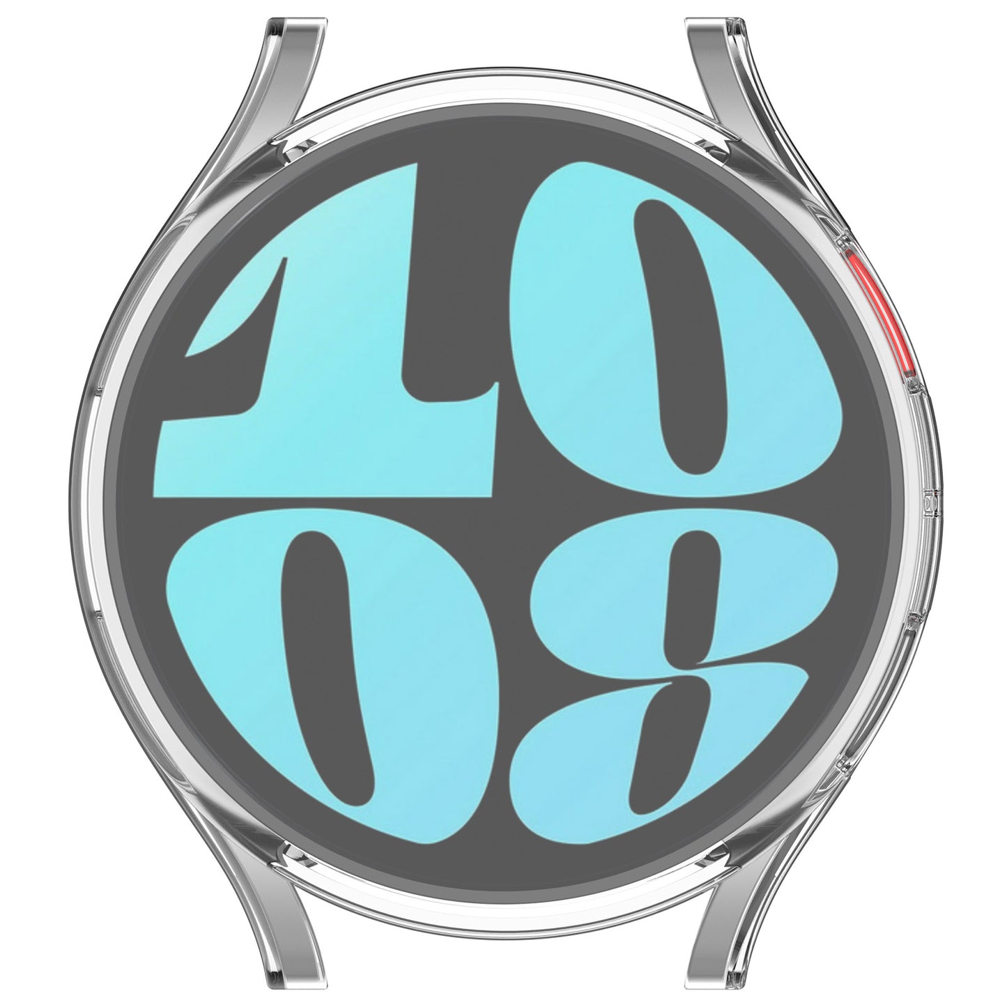 For Samsung Galaxy Watch6 40mm Electroplating Watch Protector Full Coverage TPU Watch Case