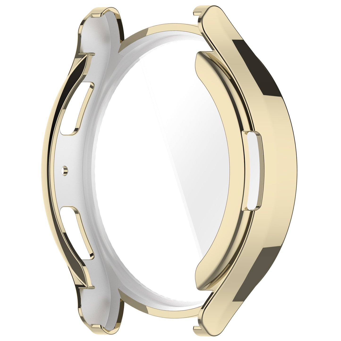 For Samsung Galaxy Watch6 40mm Electroplating Watch Protector Full Coverage TPU Watch Case