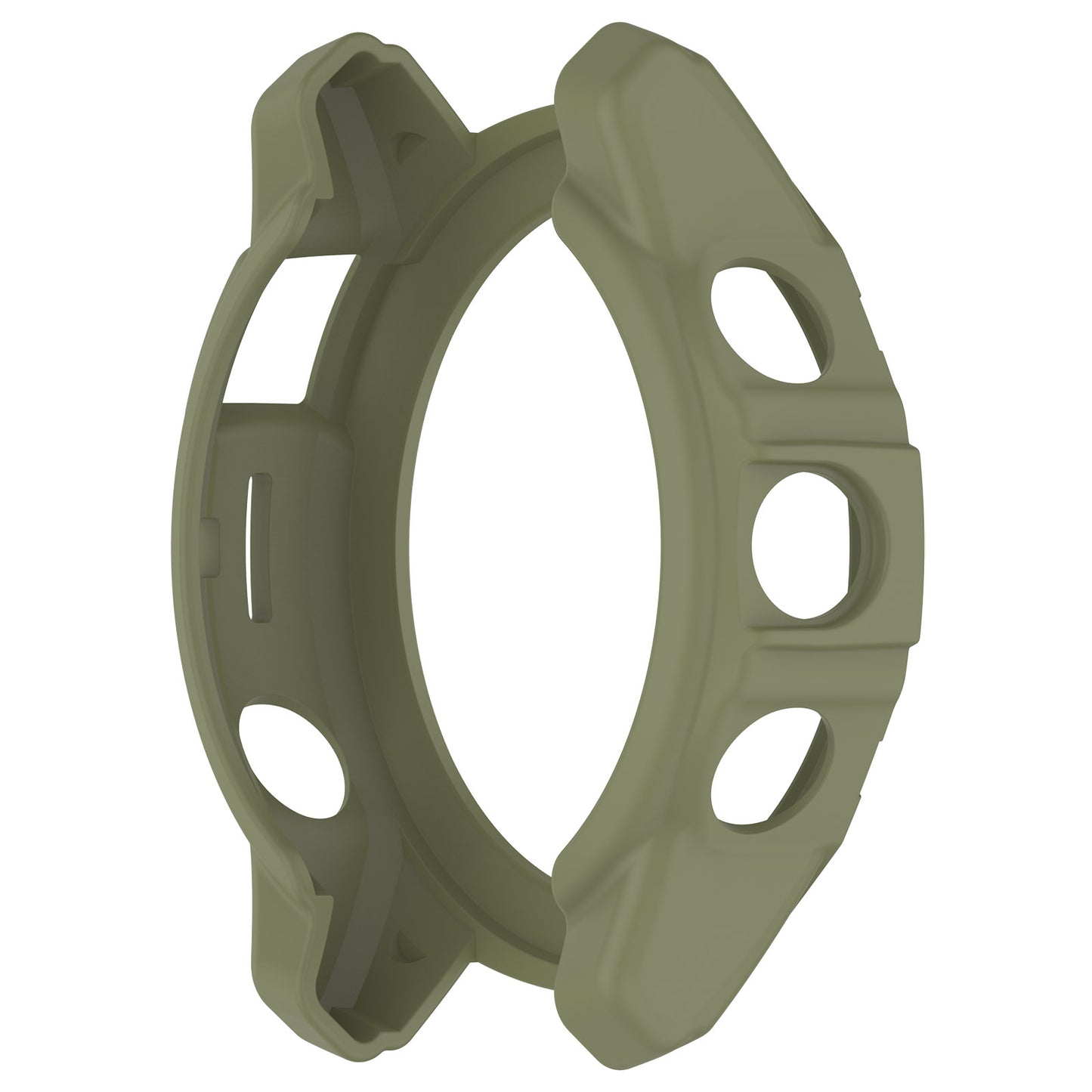 For Garmin Fenix 7X Pro / Fenix 7X / Epix Pro 51mm Hollow Protective Frame Soft TPU Watch Case