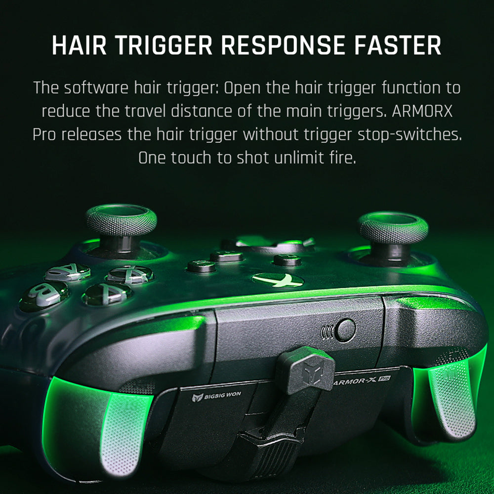 BIGBIG WON ARMOR-X Pro For Nintendo Switch / Xbox / PC Gaming Gamepad 2.4G Wireless Back Button