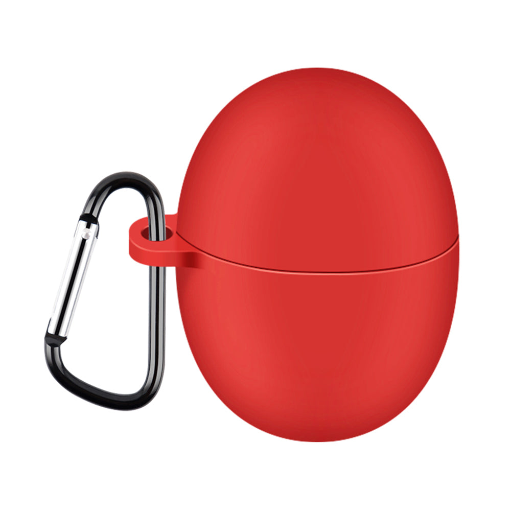 Silicone Case for Huawei FreeBuds 5 Protective Cover Anti-Fall Bluetooth Headset Protector with Hook
