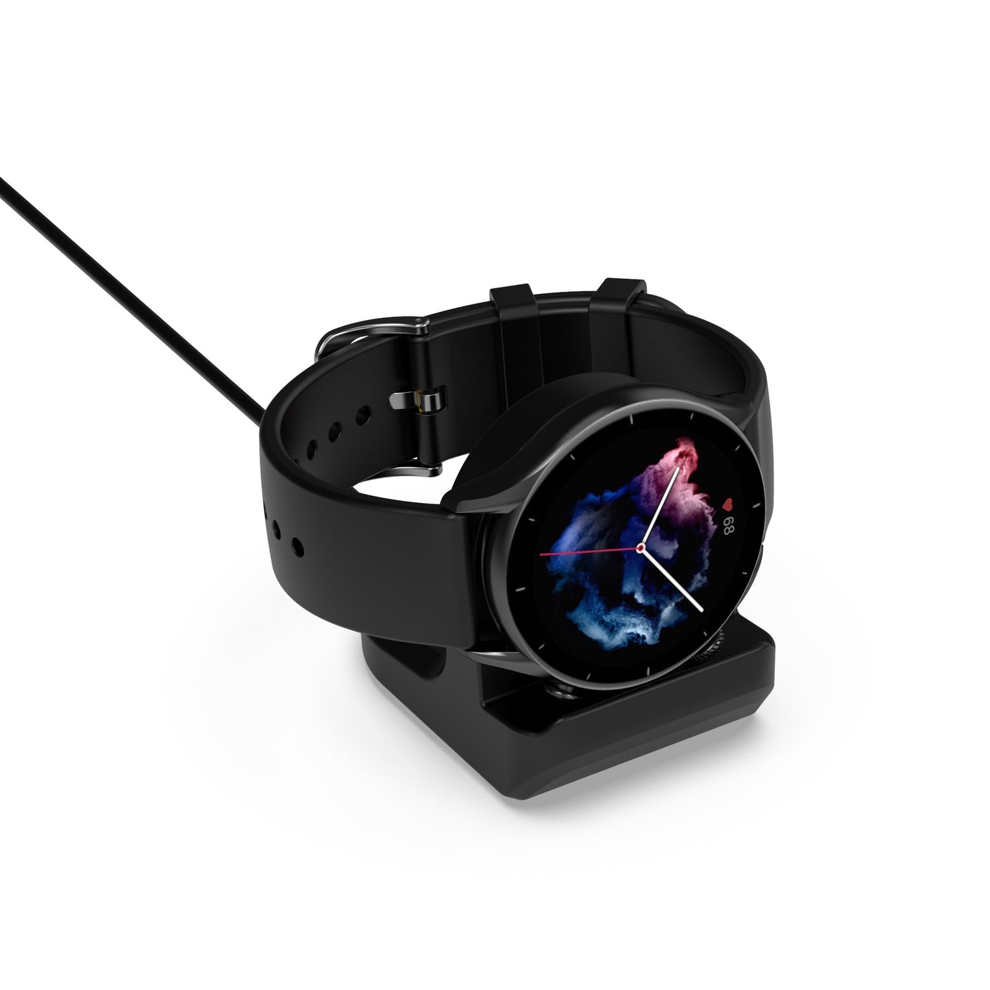 For Huami Amazfit GTR Mini (A2174) / GTS 4 / GTS 4 Mini Smart Watch Charger Stand Anti-Slip Silicone Charger Holder
