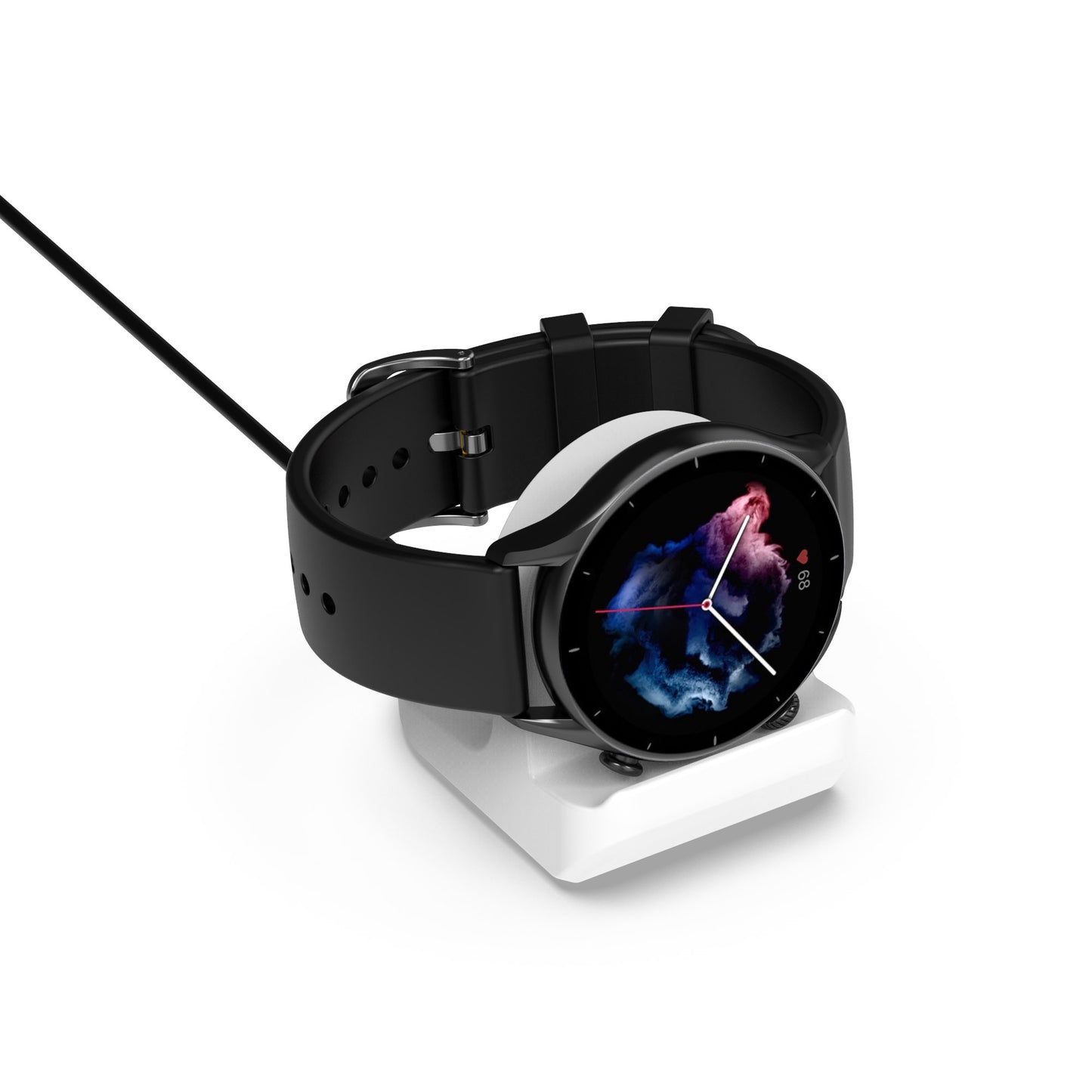 For Huami Amazfit GTR Mini (A2174) / GTS 4 / GTS 4 Mini Smart Watch Charger Stand Anti-Slip Silicone Charger Holder