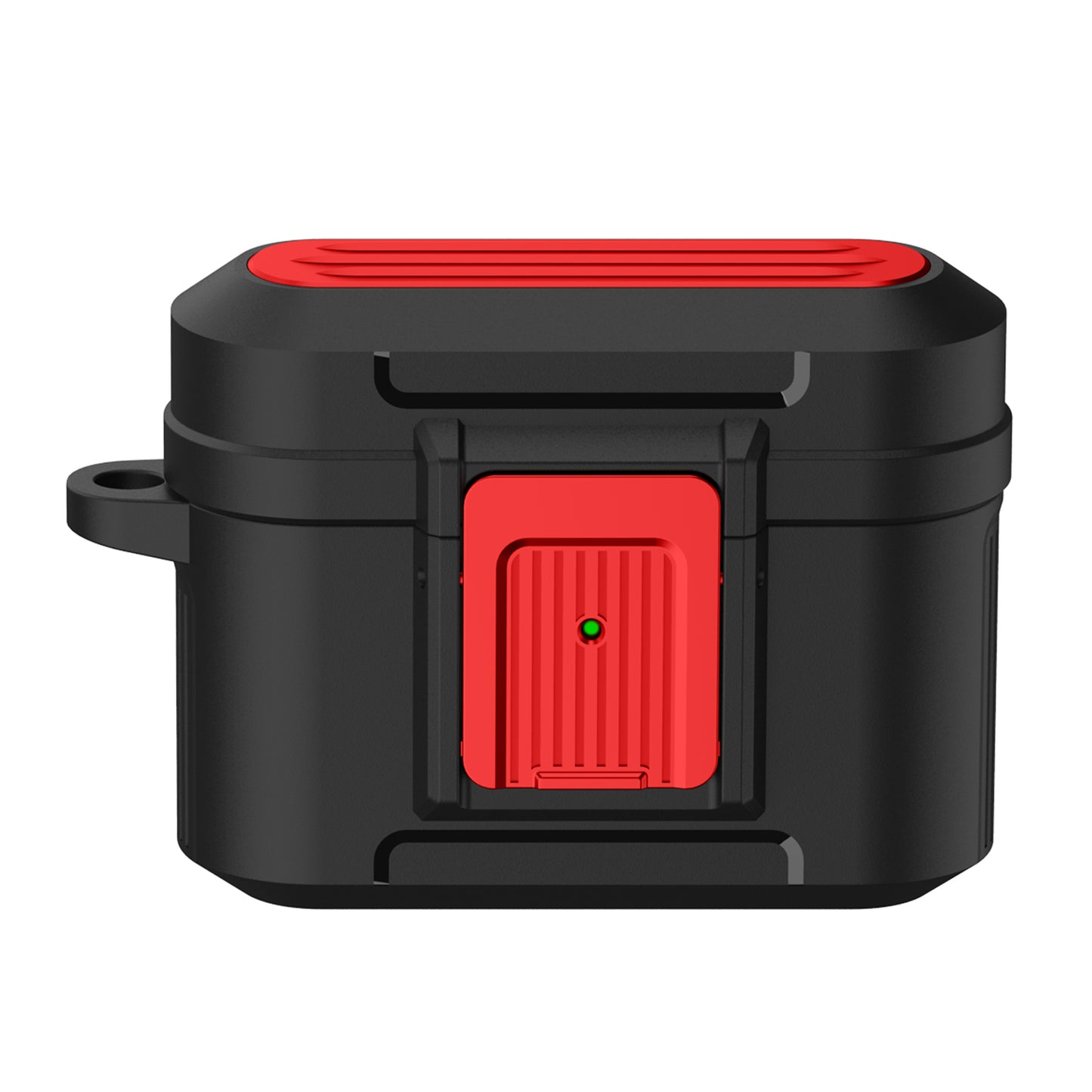 For AirPods Pro 2 Earphone Protective Case Pressing Buckle Luggage Case Design TPU+PC Anti-drop Cover