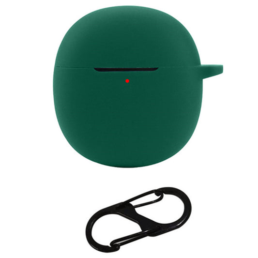 For vivo TWS Air Pro Earphone Silicone Protective Case Anti-drop Cover with Anti-lost Buckle