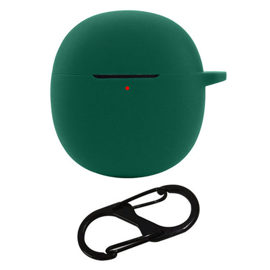 For iQOO TWS Air Pro Bluetooth Earphone Silicone Case Charging Bin Sleeve Cover with Buckle