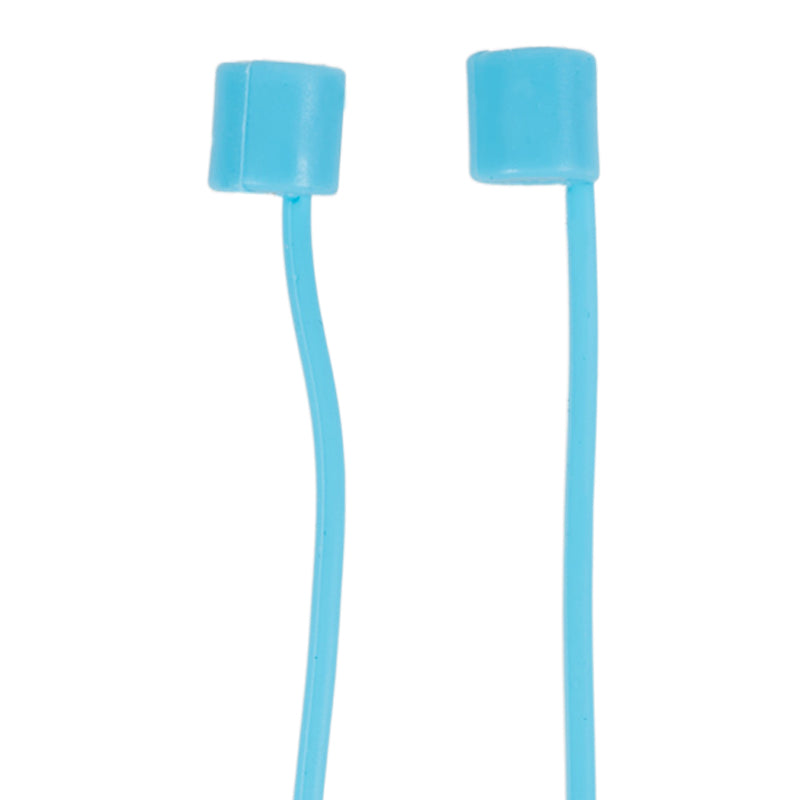 70cm Silicone Neck Strap for Apple AirPods , Bluetooth Earphone Anti-lost Neck Lanyard Rope for Outdoor Activity