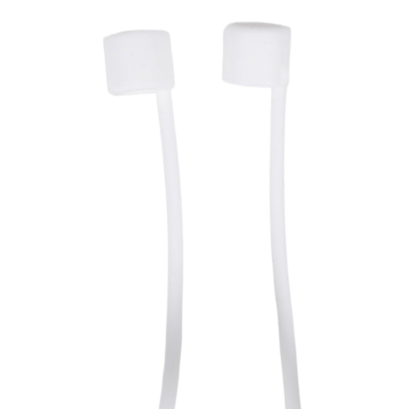 70cm Silicone Neck Strap for Apple AirPods , Bluetooth Earphone Anti-lost Neck Lanyard Rope for Outdoor Activity