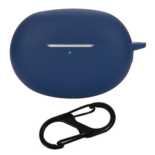 Silicone Case for Realme Buds Air 5 Pro Bluetooth Earphone Charging Bin Protective Sleeve with Buckle
