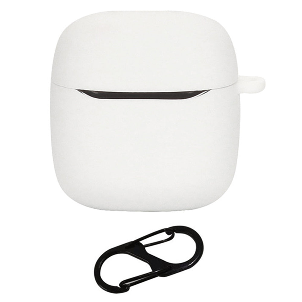 For JBL TOUR PRO+TWS Bluetooth Earphone Anti-drop Protective Sleeve Silicone Case with Buckle