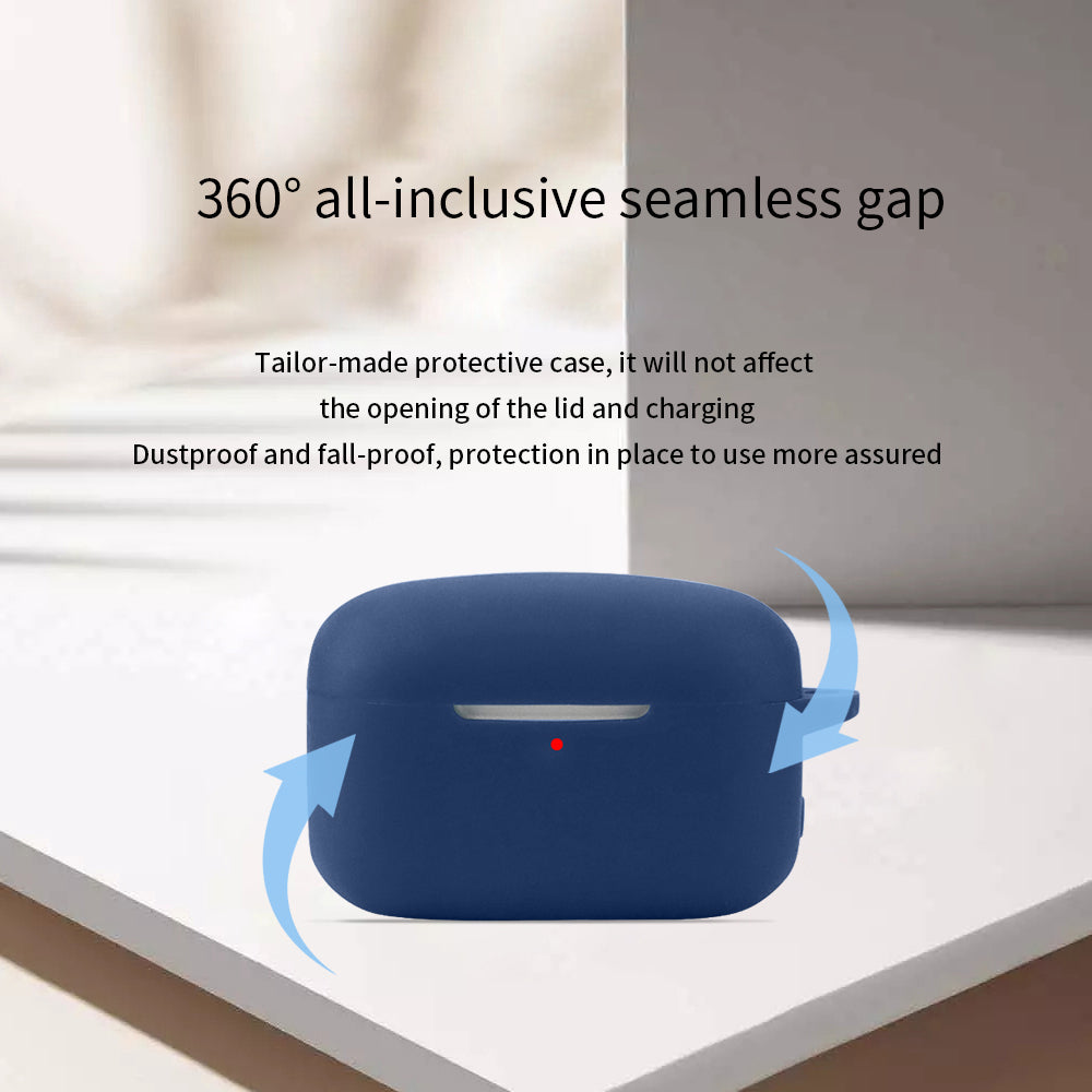 For EDIFIER TWS1 ANC Bluetooth Earphone Silicone Case Anti-drop Earbud Cover with Buckle